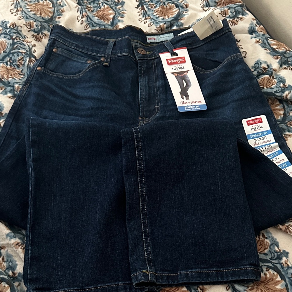 Wrangler Indigo Denim Jeans